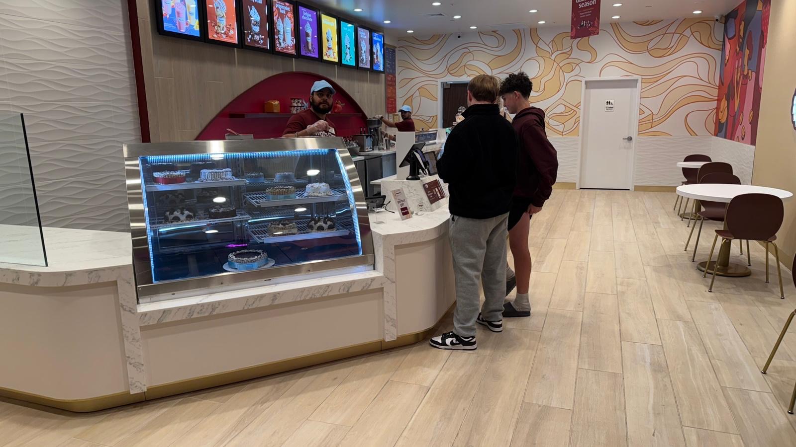 Modern restaurant interior — completed commercial fit-out